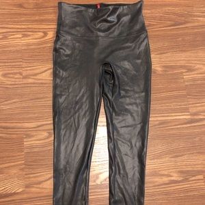 Spanx Faux Leather Leggings